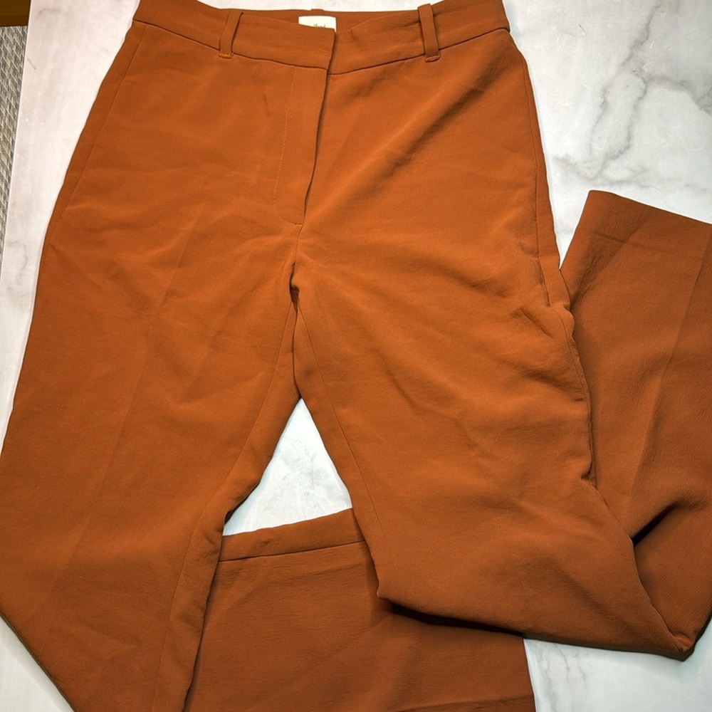 Aritzia Wilfred Cabaret Pant in Anise Brown - Picture 3 of 7